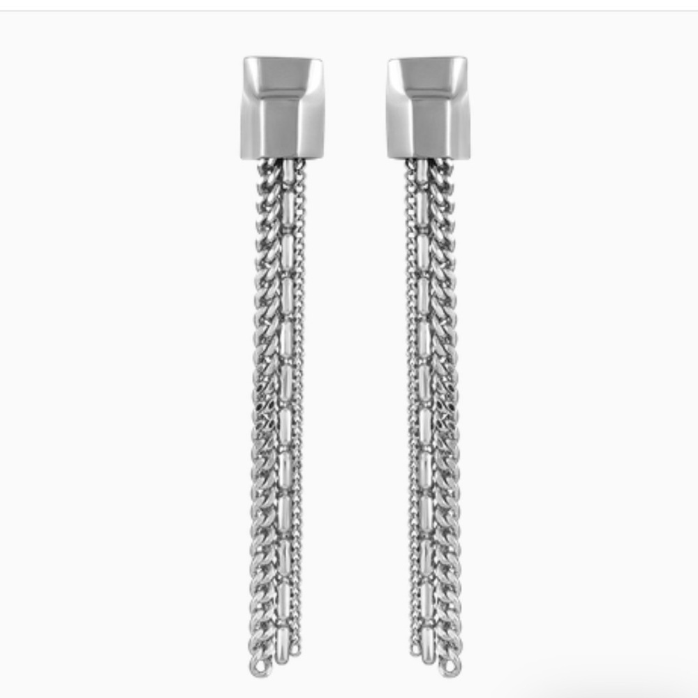 VINCE CAMUTO Metal Tassel Earrings - Picture 2 of 8